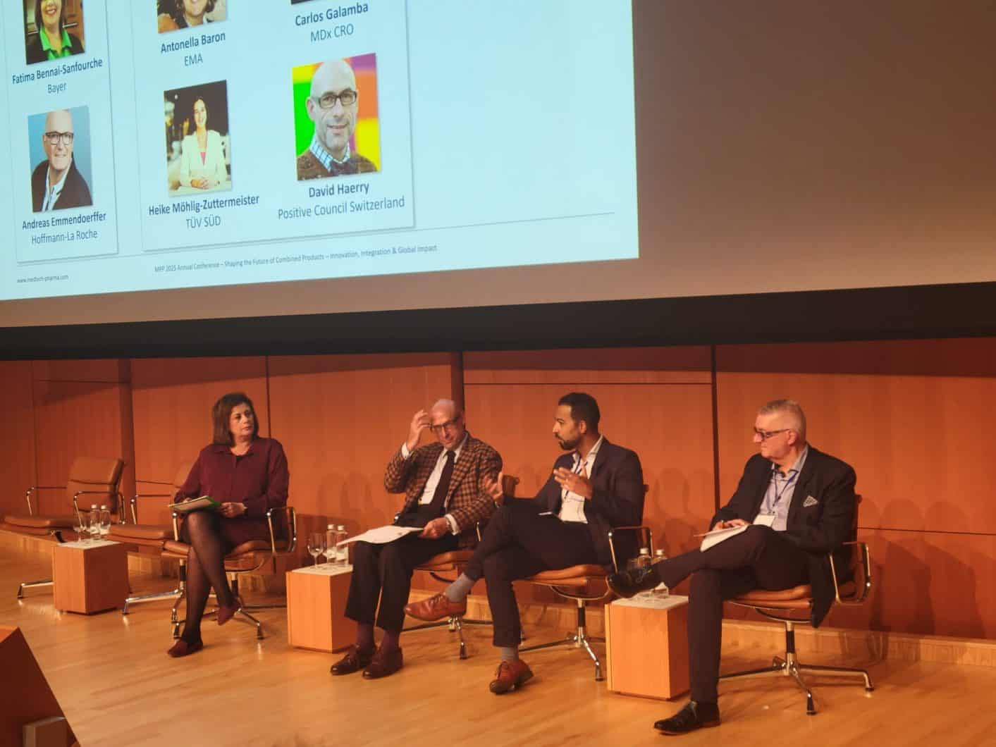 Carlos Galamba of MDx CRO presenting at MPP 2025 in Basel on aligning companion diagnostics with drug development under IVDR.